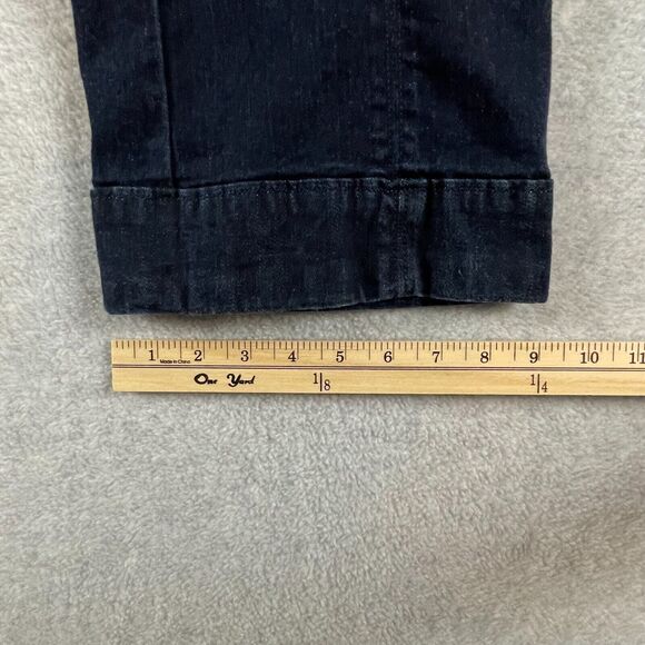 Ann Taylor Loft Women's Original Trousers Size 6 Mid Rise Dark Wash - Picture 11 of 11